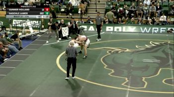 174 lbs 1st Place Match - Daschle Lamer, Oregon State vs Gunner Holland, Little Rock