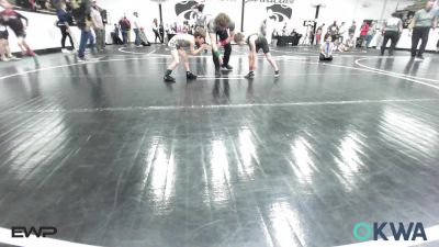 49 lbs Rr Rnd 4 - Jonah Raasch, Black Fox Wrestling Club vs Jericho Cole, Salina Wrestling Club