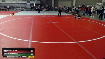 120 lbs Cons. Round 2 - Brantley Klein, F/MCC vs Giovanni Ponce, WML (Windom/Mountain Lake)