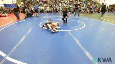 61 lbs Semifinal - River Raasch, Black Fox Wrestling Club vs Teagan Eichhorn, Vinita Kids Wrestling