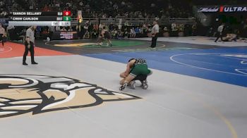 Champ. Round 1 - Tannon Bellamy, Blair vs Crew Carlson, Omaha Skutt Catholic