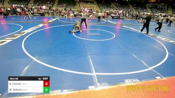84 lbs Consolation - Nathan Fenner, The Hunt Wrestling Club vs William Schork, Westshore Wrestling Club