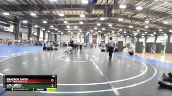 88 lbs Rd# 10- 4:00pm Saturday Final Pool - Cash Bratt, Oklahoma Elite vs BRAXTON SMITH, West Coast Riders