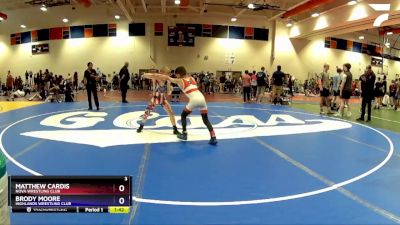 71 lbs Round 2 - Matthew Cardis, NOVA Wrestling Club vs Brody Moore, Highlands Wrestling Club