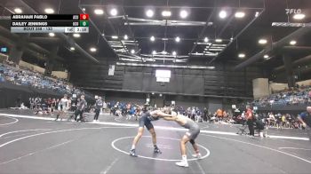 133 lbs Quarterfinal - Abraham Pablo, Arizona Christian University vs Dailey Jennings, Central Oklahoma
