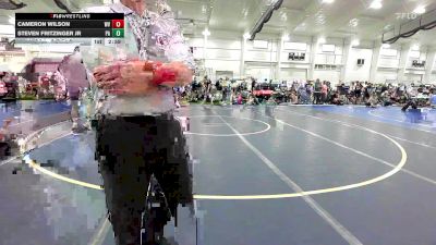 O-145 lbs Round Of 16 - Cameron Wilson, WV vs Steven Fritzinger Jr, PA