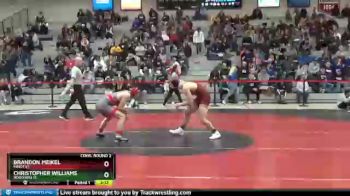 133 lbs Cons. Round 2 - Brandon Meikel, Minot St. vs Christopher Williams, Northern St.