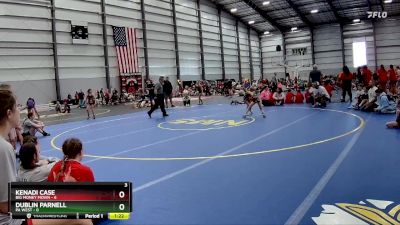 58 lbs Finals (8 Team) - Dublin Parnell, PA West vs Kenadi Case, Big Money Movin