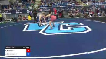 195 lbs Round Of 128 - Cory Monroe, Oklahoma vs John Gunderson, Wisconsin