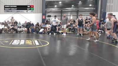 141 lbs Rr Rnd 8 - James Sievers, Roundtree Wrestling Academy - BHS vs Emmitt Henley, Virginia Team Predator - BHS