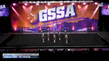 American Cheer - Tiny Twinkles [2026 L1 Tiny - Novice - Restrictions Day 1] 2026 GSSA Grand Nationals