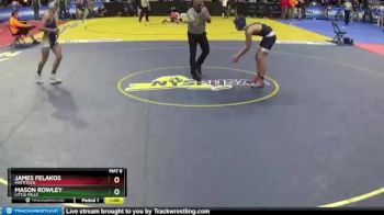 II-152 lbs Cons. Round 2 - James Felakos, Mattituck vs Mason Rowley, Little Falls