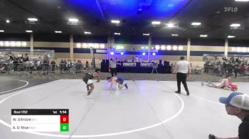 126 lbs Round Of 32 - William Gilmore, De La Salle vs Azuan Gonzales-Rice, Inland Elite WC