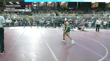 165 2A Quarterfinal - Kawayran Vazquez, Jesuit vs Sidney Katz, Somerset