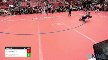 67 lbs Final - Colton Strange, Greater Heights Wrestling vs Rylan Sandoval, Ponca City Wildcat Wrestling