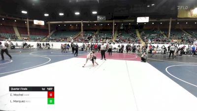 78 lbs Quarterfinal - Carter Mochel, Animal House Wrestling vs Leonidas Marquez, Bulldogs Jr Wrestling