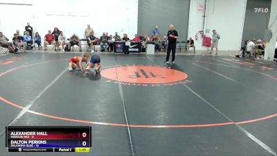 83 lbs 4th Wrestleback (16 Team) - Alexander Hall, Missouri Red vs Dalton Perkins, Oklahoma Blue