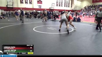 165 lbs Champ. Round 1 - Carter Miethe, North Idaho College vs Jordan Faifai, Southern Oregon