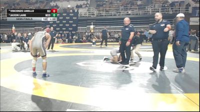 132 lbs Semifinal - Vincenzo Anello, Blair Academy vs Jaxon Lane, McCallie School
