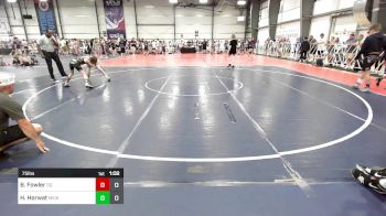 75 lbs Rr Rnd 3 - Bruce Fowler, Ohio Gold vs Hayden Horwat, Micky's Maniacs White