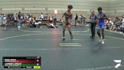 138 lbs Finals (8 Team) - Evan Smith, Legends Of Gold vs Camron Lapsley, Beast Mode WA Green