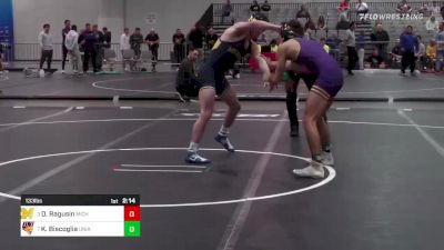 133 lbs Consolation - Dylan Ragusin, Michigan vs Kyle Biscoglia, Northern Iowa