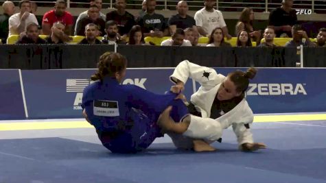 Luiza Monteiro Moura Da Costa vs Janaina Maia De Menezes 2025 Pan Jiu Jitsu IBJJF Championship