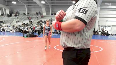 120 lbs Rr Rnd 2 - Danika Castrejon, Lady Dragons - HSG vs Cailee Bennett, Backyard Barbies - HSG