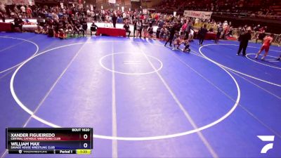 83 lbs Cons. Round 3 - Xander Figueiredo, Central Catholic Wrestling Club vs William Max, Savage House Wrestling Club