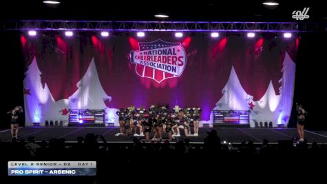 Pro Spirit - Arsenic [2025 L2 Senior - D2 Day 1] 2025 NCA Holiday Classic