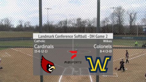 Replay: Catholic vs Wilkes - DH | Mar 29 @ 1 PM