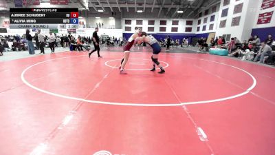 145 lbs Champ. Round 3 - Alivia Ming, University Of The Cumberlands vs Aubree Schubert, Schreiner University