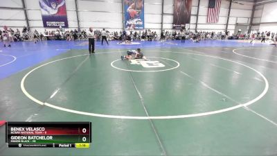 76 lbs Rd# 4- 2:00pm Friday Final Pool - Gideon Batchelor, Minion Black vs Benex Velasco, NCWAY National Team