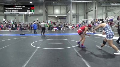 170 lbs Cons. Semi - Stefania Aranguiz, South Central Punisher vs Naomi Orozco, Dodge City Wrestling Academy