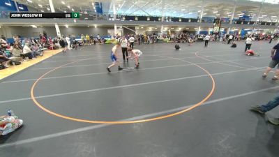 132 lbs Champ. Round 1 - Luke Kibelbek, Unattached vs John Weslow Iii, Unattached