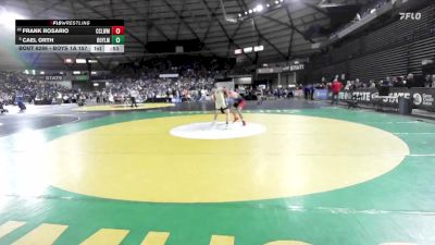 Boys 1A 157 lbs Cons. Round 2 - Frank Rosario, Cascade (Leavenworth) vs Cael Orth, Royal