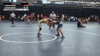 125 lbs Cons. Round 6 - Nathan Kaiser, Lemoore College vs Adrian Jimenez, Cerritos College
