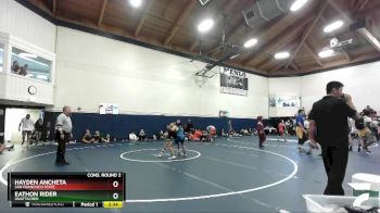 125 lbs Cons. Round 2 - Eathon Rider, Unattached vs Hayden Ancheta, San Francisco State