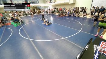 123-134 lbs Round 2 - Conner Holman, Champions Wrestling Club vs Michael Terry, Timpview