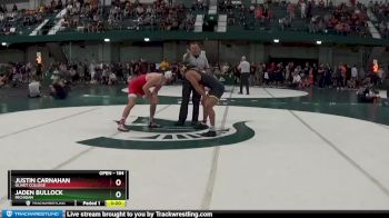 184 lbs Champ. Round 2 - Jaden Bullock, Michigan vs Justin Carnahan, Olivet College
