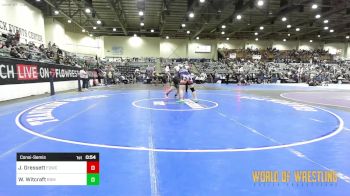 220 lbs Consolation - Johnathan Gressett, FordDynasty Wrestling Club vs William Witcraft, Redmond High School