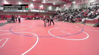 165 lbs Cons. Round 4 - Logan Figueroa-Castor, East Valley (Spokane) vs Hunter Nicholson, East Valley (Spokane)