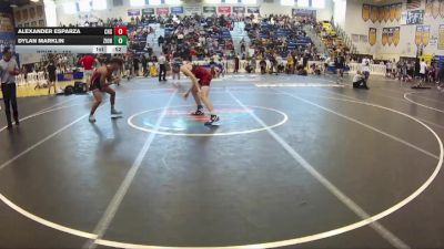 126 lbs Cons. Round 3 - Dylan Marklin, Land O Lakes vs Alexander Esparza, Crestview High School
