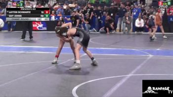 79 lbs Champ. Round 1 - Guy Johns, Paola vs Layton Schwartz, Tiger