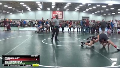 125 lbs Champ. Round 1 - Colton Blaney, Nova WC vs Dylan Fitzgerald, Powerhouse Wrestling Academy