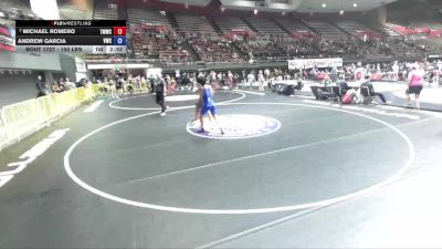 150 lbs Champ. Round 1 - Michael Romero, Titan Mercury Wrestling Club (TMWC) vs Andrew Garcia, V7 Wrestling Club