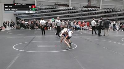 68 lbs Round 4 (8 Team) - Asa Dye, NC Legend vs Tyson Linville, Virginia Slaughterhouse