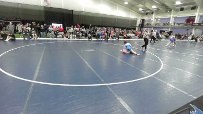 130 lbs Cons. Sub-semis - Anna Dux, Rogers High School Wrestling vs Anna Buurma, WOW Wrestling Club