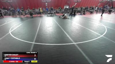 145 lbs Cons. Round 4 - Sawyer Dailey, WI vs Vinny Costabilo, WI