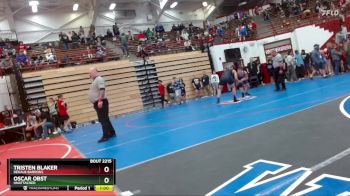 190 lbs Champ. Round 1 - Oscar Obst, Unattached vs Tristen Blaker, Dekalb Barrons